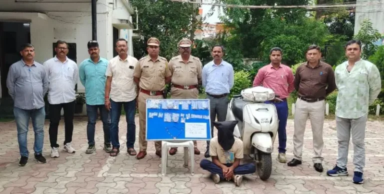 बंद मकान में चोरी करने वाला गिरफ्तार