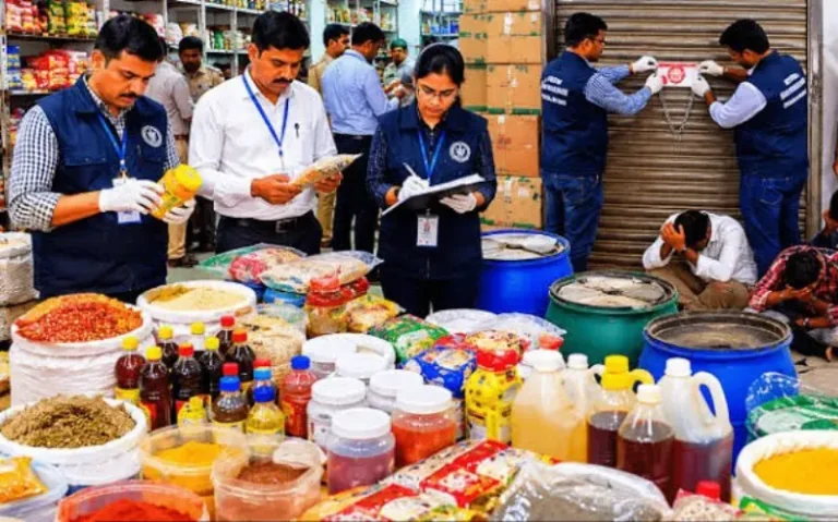 अन्नभेसळीविरोधातील कारवाई…