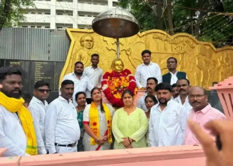साहित्यरत्न लोकशाहीर डॉ. अण्णाभाऊ साठे यांची १०६ वी जयंती उत्साहात साजरी