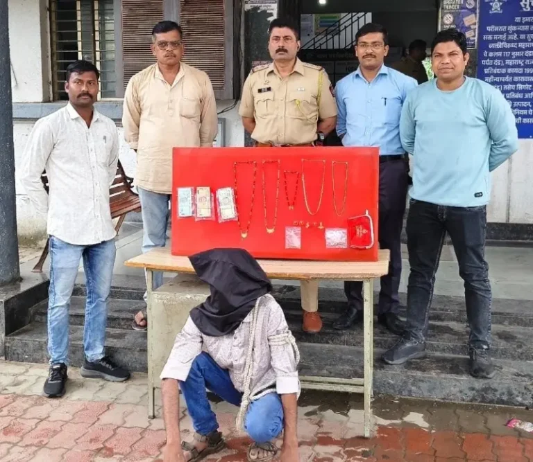 घरफोडीचा चोर १२ तासांत जेरबंद करण्यात नवीन कामठी पोलिसांना यशप्राप्त, आरोपी निघाला घराशेजारचाच!