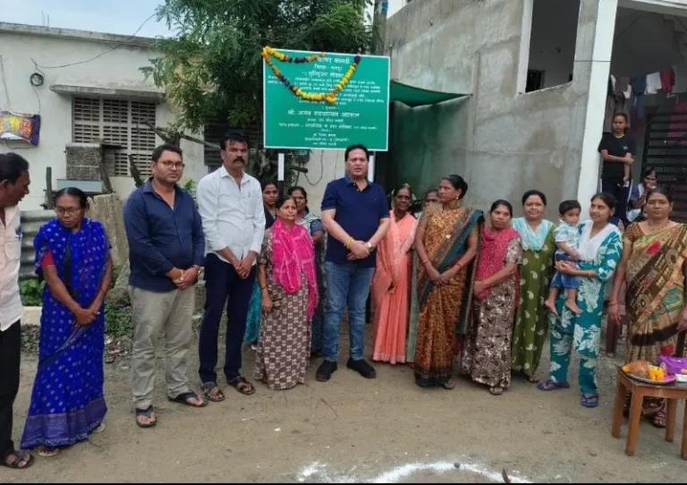 प्रभाग १७ च्या विकासाला नवी दिशा; कुंभारे कॉलोनीतील बहुप्रतीक्षित सिमेंट रोड व नाली कामाचा शुभारंभ