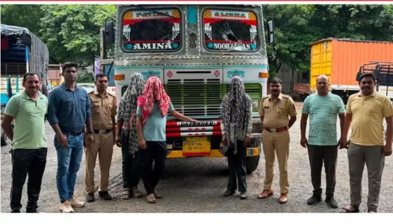 ३७ गोवंशाची अवैध वाहतूक रोखण्यात पांढरकवडा पोलीसांना यश