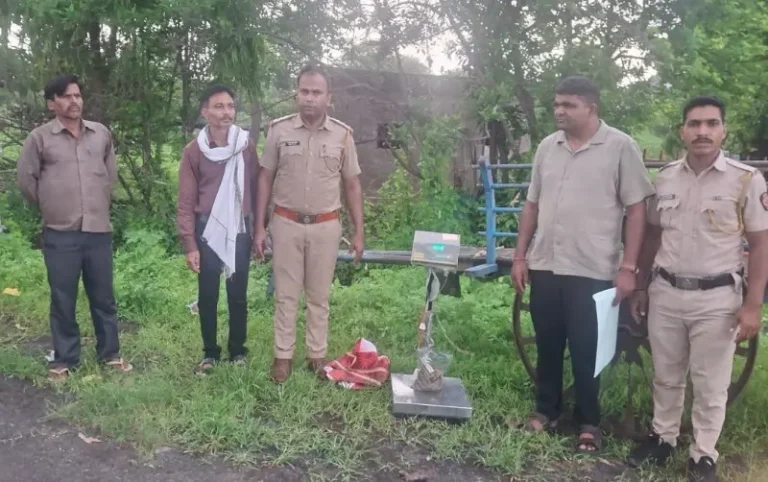 गांजे के साथ आरोपी गिरफ्तार