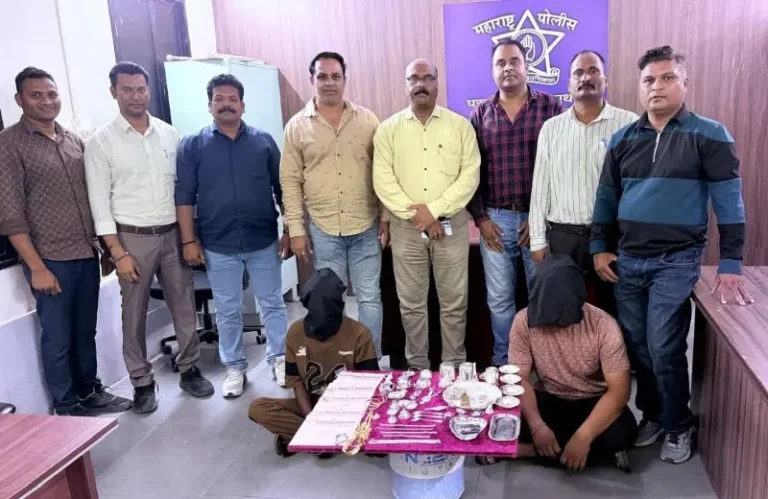 गिट्टीखदान की दो चोरियों का पर्दाफाश