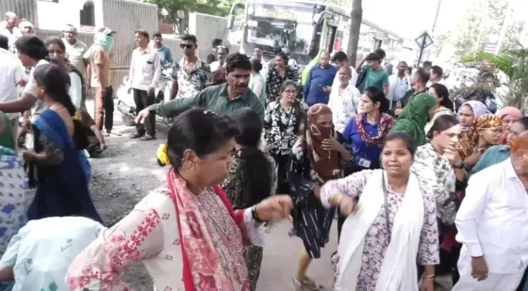 गर्भवती और गर्भस्थ शिशु की मौत से बवाल