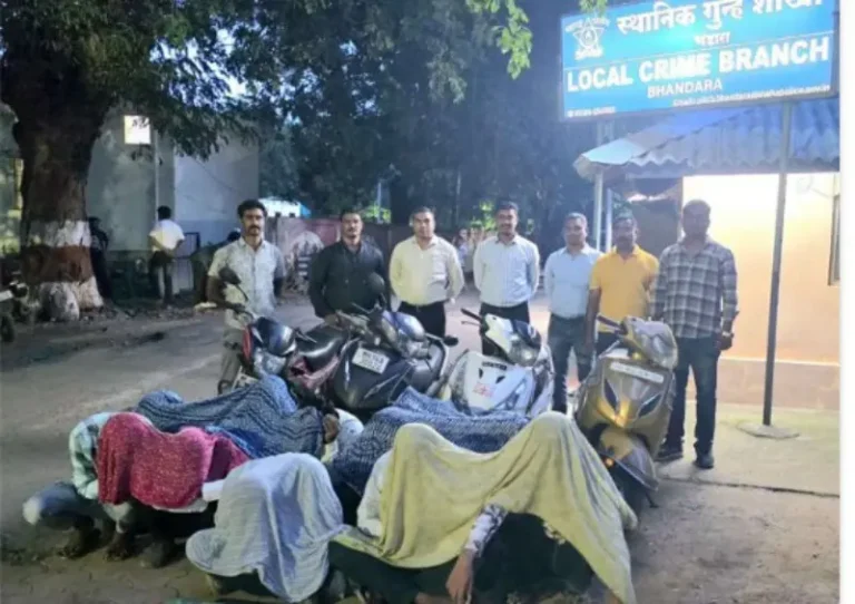 भंडारा पोलिसांचा जुगार अड्ड्यावर ‘सर्जिकल स्ट्राईक’! १० जणांना बेड्या, साडेतीन लाखांहून अधिकचा मुद्देमाल जप्त