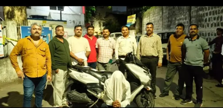 एमडी पाउडर के साथ एक आरोपी गिरफ्तार
