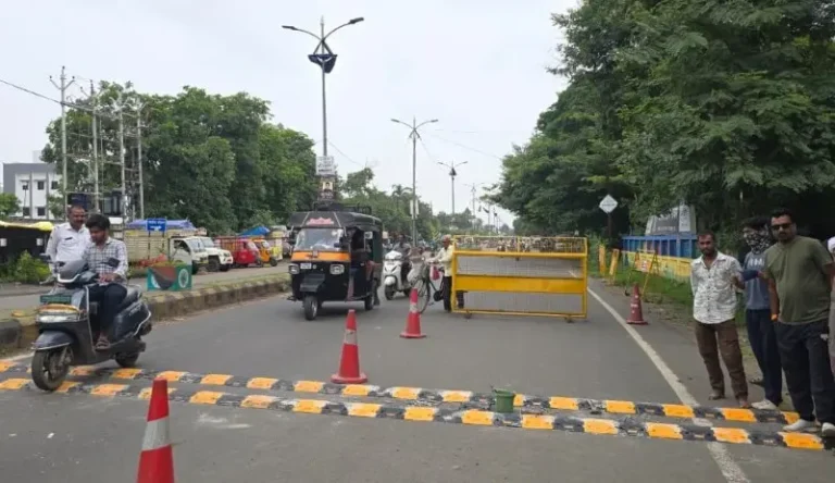 अंतत: गांधी चौक पर लगा स्पीड ब्रेकर