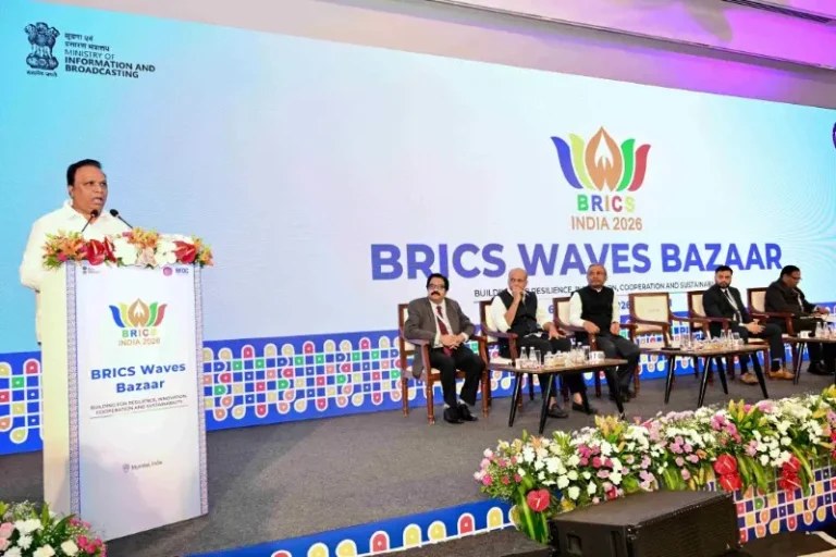 ब्रिक्स फिल्म बाजारातून भारताच्या सर्जनशील अर्थव्यवस्थेला नवी दिशा मिळेल – सांस्कृतिक कार्य मंत्री ॲड. आशिष शेलार