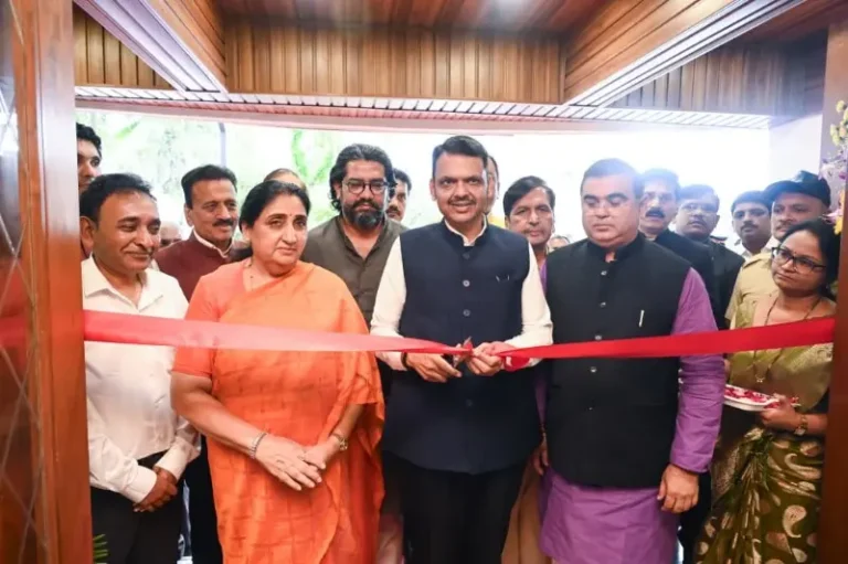 मुख्यमंत्री देवेंद्र फडणवीस यांच्या हस्ते हायमाऊंट राज्य अतिथीगृहाचे उद्घाटन