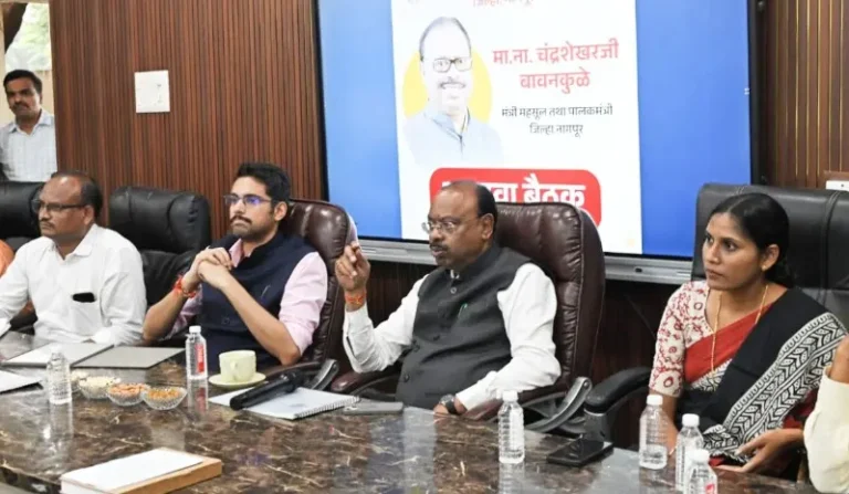 बेसा – पिपळाच्या सुरळीत पाणीपुरवठ्यासाठी कायमस्वरूपी उपाययोजना करावी – पालकमंत्री चंद्रशेखर बावनकुळे