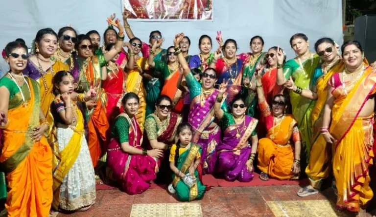बजरंगनगरात महिलांनीच उभारला मंगळागौरीचा दणदणीत जल्लोष ! 