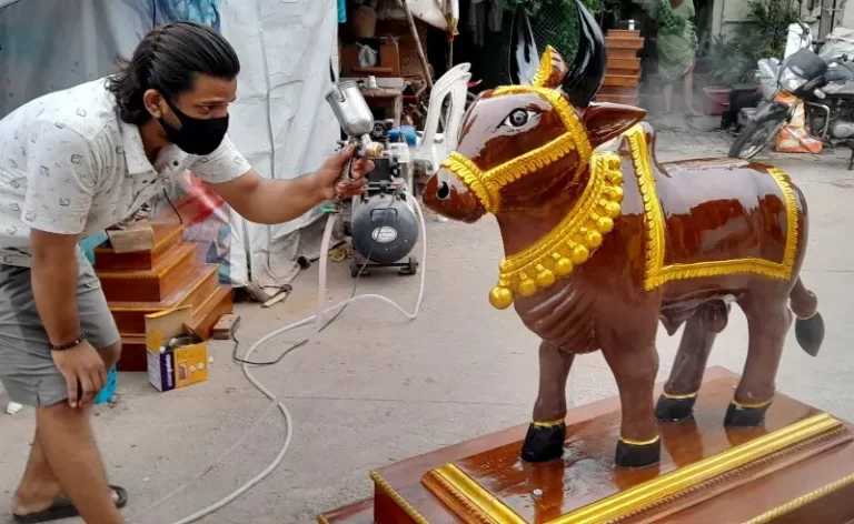 अंतिम टच… अब सजेगा पोला