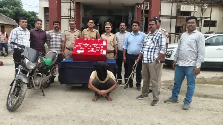 हिंगना में अंतरराज्यीय चोर गिरफ्तार