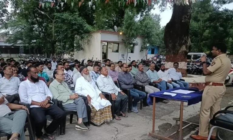 पांढरकवडा डीजेमुक्त करण्याचा संकल्प; उत्सवात पारंपरिक ढोल-ताशांचा गजर अन् शिस्तीला प्राधान्य देण्याचे आवाहन