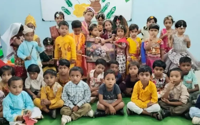 इलाईट पब्लिक स्कूल चाचेर येथे जन्माष्टमी उत्सव साजरा