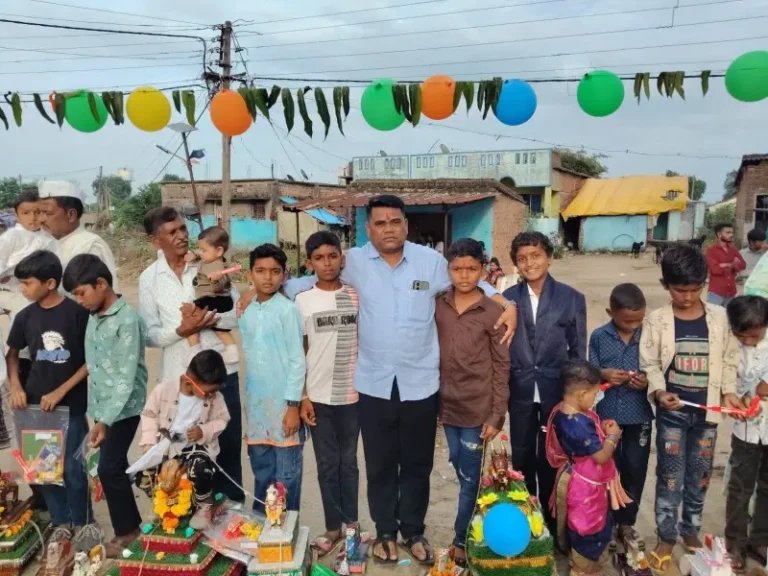 गट ग्रामपंचायत पावडदौना अंतर्गत येणाऱ्या गावांमध्ये भव्य तान्हा पोळा उत्साहात संपन्न