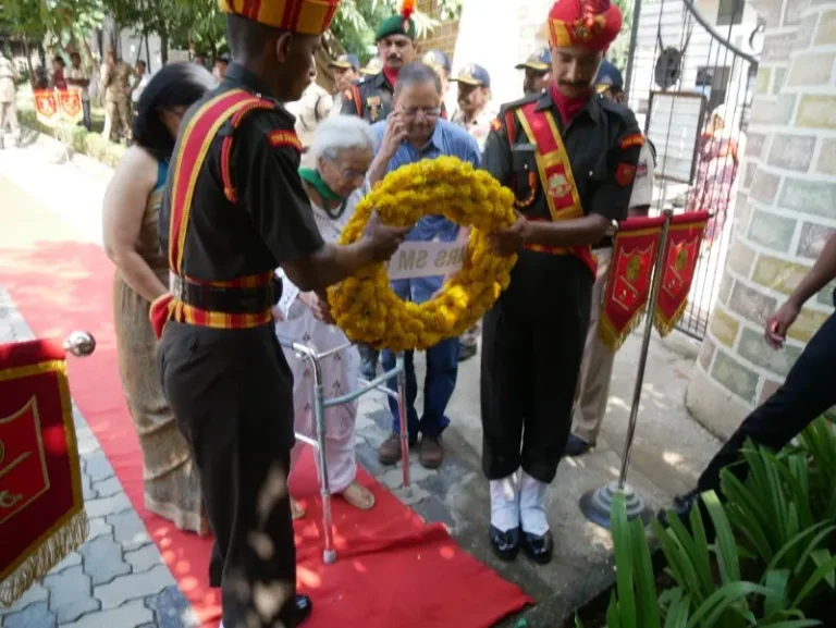 TRIBUTE TO COMMEMORATE ULTIMATE SACRIFICE OF 1965 WAR HERO BY HEADQUARTERS UTTAR MAHARASHTRA AND GUJARAT SUB AREA