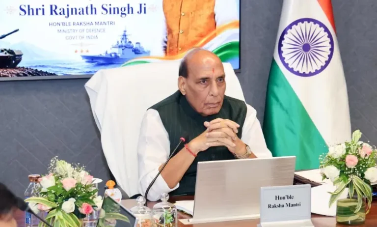 Raksha Mantri conducts annual performance review of 16 DPSUs; Lauds their noteworthy contribution in record defence production