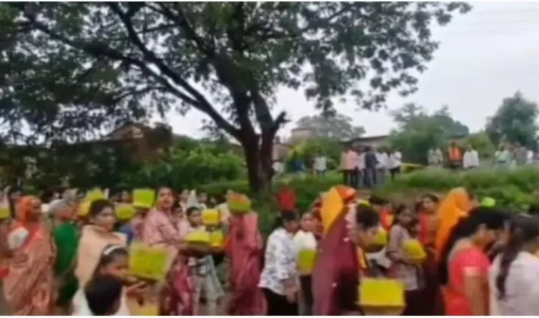 माहुली येथे लोधी, क्षत्रिय समाजाच्या भुजल्या कार्यक्रम संपन्न