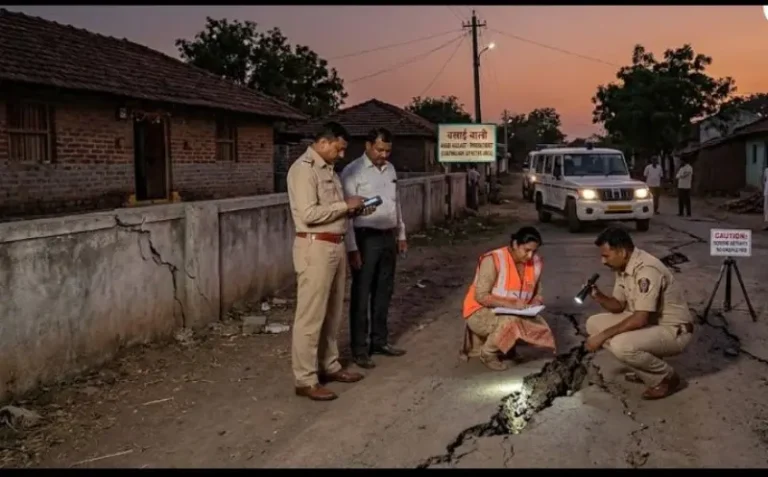 दक्षिण गढ़चिरोली फिर हिला, 3.6 तीव्रता का भूकंप