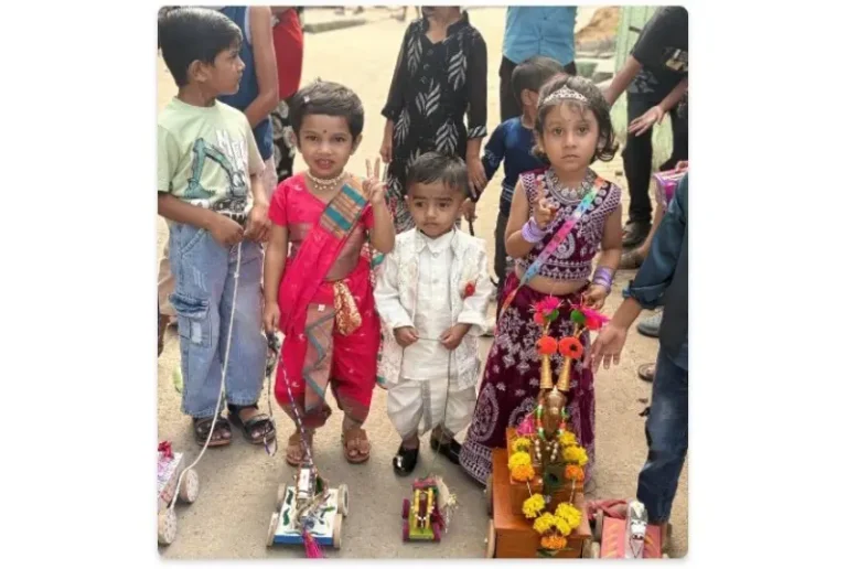तान्हा पोळ्यातून बालकांना कृषी संस्कृतीची शिकवण – सुभाष सोमकुवर