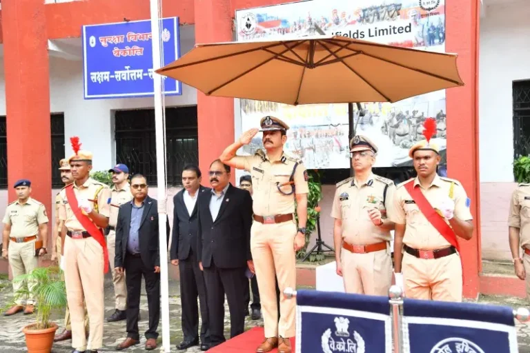WCL के सुरक्षा प्रशिक्षण केंद्र में दीक्षांत समारोह
