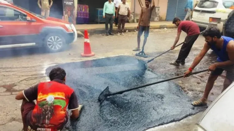 पांढरकवडा शहरात श्रींच्या आगमनाच्या पार्श्वभूमीवर नगरपरिषद प्रशासनाला आली जाग