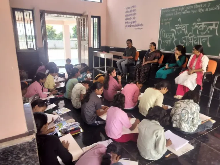 नेर येथील शासकीय निवासी शाळा येथे ‘सेवा संकल्प अभियान’