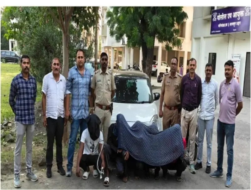 नवीन कामठी पोलिसांची एमडीविरोधात धडक कारवाई; पाच आरोपी अटकेत नवीन कामठी पोलिसांची एमडीविरोधात धडक कारवाई; पाच आरोपी अटकेत