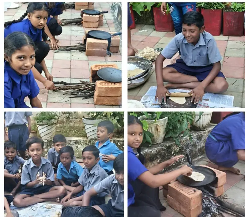 आनंददायी शनिवार अंतर्गत तोंडली शाळेत विद्यार्थ्यांचा पाककला उपक्रम आनंददायी शनिवार अंतर्गत तोंडली शाळेत विद्यार्थ्यांचा पाककला उपक्रम