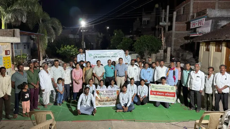 सेवा संकल्प अभियानांतर्गत सावली (खुर्द) येथे शेतकरी मार्गदर्शन शिबिर उत्साहात संपन्न सेवा संकल्प अभियानांतर्गत सावली (खुर्द) येथे शेतकरी मार्गदर्शन शिबिर उत्साहात संपन्न