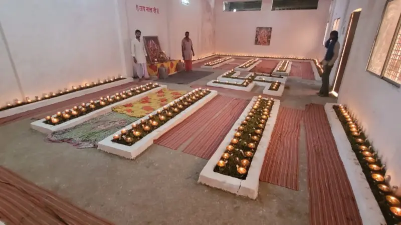 कामठीत श्री दुर्गादेवी मढी मंदिरात शारदीय नवरात्रोत्सवाची जय्यत तयारी कामठीत श्री दुर्गादेवी मढी मंदिरात शारदीय नवरात्रोत्सवाची जय्यत तयारी