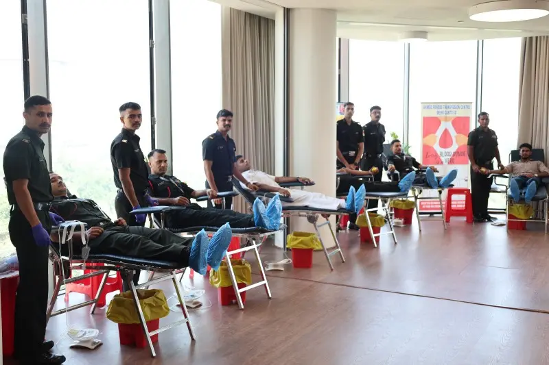 Ministry of Defence Organises Voluntary Blood Donation Camp on National Voluntary Blood Donation Day Ministry of Defence Organises Voluntary Blood Donation Camp on National Voluntary Blood Donation Day