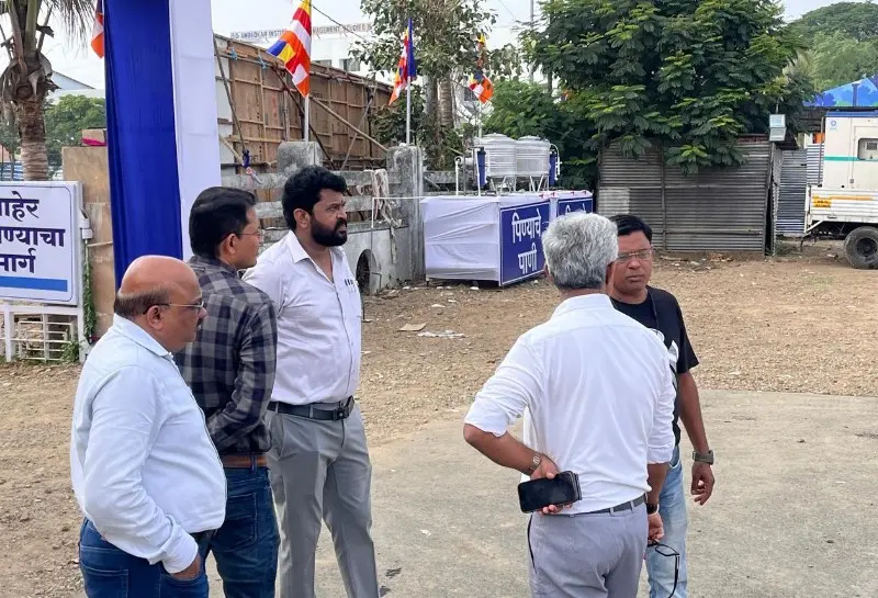 धम्मचक्र प्रवर्तन दिनानिमित्त दीक्षाभूमीवर अखंडित आणि सुरक्षित वीजपुरवठ्यासाठी महावितरण सज्ज धम्मचक्र प्रवर्तन दिनानिमित्त दीक्षाभूमीवर अखंडित आणि सुरक्षित वीजपुरवठ्यासाठी महावितरण सज्ज